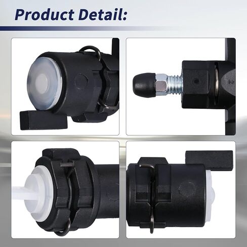 1J0721468E مجموعة صمام تنزف أسطوانة القابض التابعة متوافقة مع فولكس فاجن CC Eos Golf Jetta Passat Tiguan 2002-2017، لاستبدال Audi 1J0721468C ES3470935 صمام تنفيس in Saudi Arabia