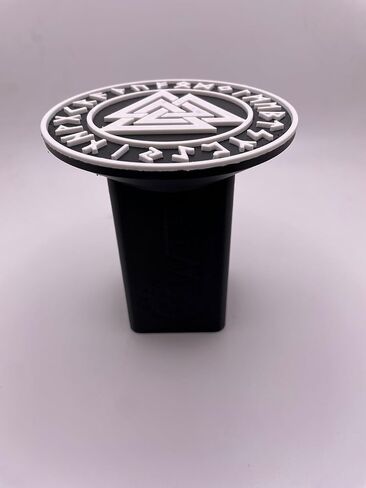 Odin's Knot Trailer Hitch Cover, 3D Printed, ABS Plastic in Saudi Arabia