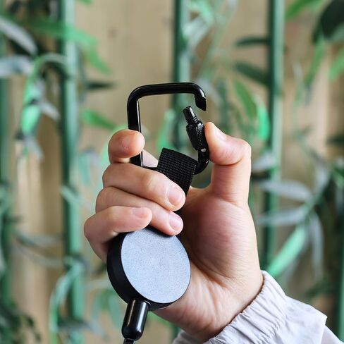 Outdoor Climbing Easy to Pull Buckle Telescopic Mobile Phone Hanging Rope Strong Steel Wire Heavy-Duty Pull Rope Buckle in Saudi Arabia