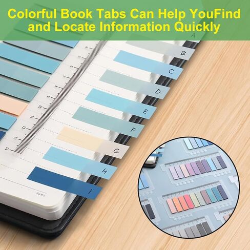 Tabs 2000Pcs Sticky Index Tabs Page Markers,Writable and Transparent Sticky Notes Page Tabs Book Markers Label Stickers Index Tabs for Page Marking Classify File (10 Pad) in Saudi Arabia