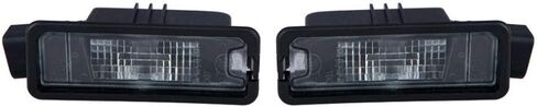 Carlights360: لـ 2011-2016 Volkswagen EOS لوحة ترخيص ضوء السائق أو جانب الركاب | قطعة واحدة | ث/مصابيح خلفية - بديل لـ VW2870108 in Saudi Arabia