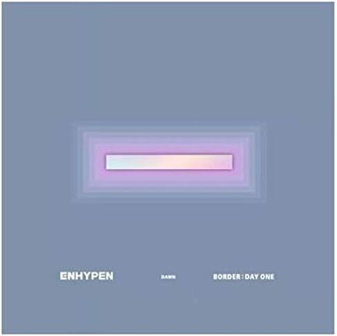 Enhypen Border : Day One 1st Mini Album Dawn Version CD+136p PhotoBook+Clear Story Cover+1p Bookmark+2p PhotoCard+1p PostCard+Tracking Sealed in Kuwait