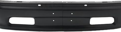 شريط وجه أسود للمصد الأمامي متوافق مع 2013-2018 Ram 1500 2019-2024 Ram 1500 كلاسيكي مع فتحات ضوء الضباب بدون فتحات مستشعر CH1002399، 68160854AB قطعتان in Kuwait