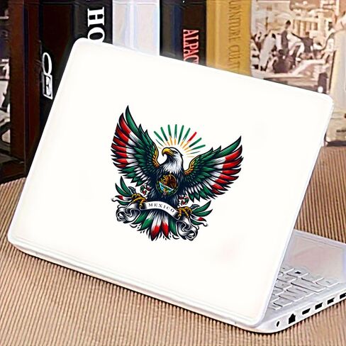 2 PCS Mexican Eagle Vinyl Decals - Waterproof Removable Stickers for Car, Truck, Bumper, Laptop, Motorcycle- Cultural Pride Decorative Sticker (Z037) in Kuwait