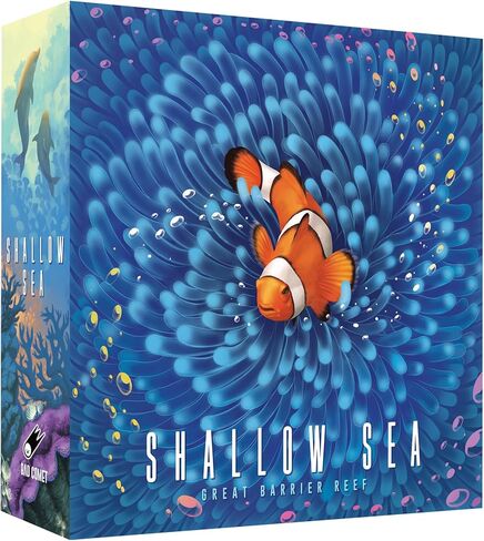 Shallow Sea Board Game – Strategy Tile-Placement Game for Adults & Families | 1–4 Players, 30–45 Min Play | Build Coral Reef Ecosystem, Ocean Puzzle Game, Nature-Inspired in Saudi Arabia