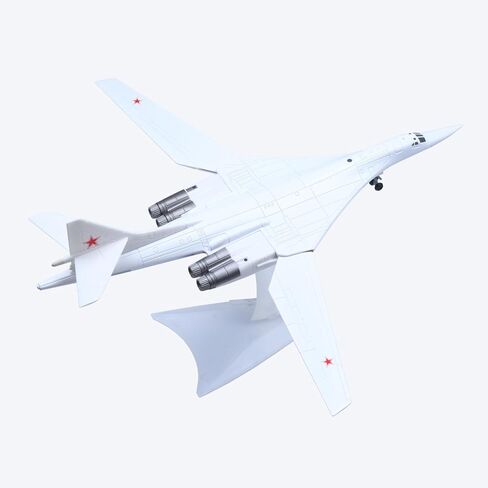 Tu-160 Soviet Union Fighter Planes Models 1/200 Tupolev Diecast Military Airplanes Model for Collection or Gift in Saudi Arabia