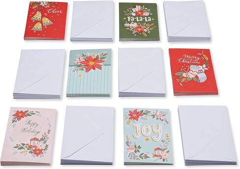 American Greetings Blank Christmas and Holiday Cards with Envelopes, Traditional Holiday Designs (48-Count) in Saudi Arabia
