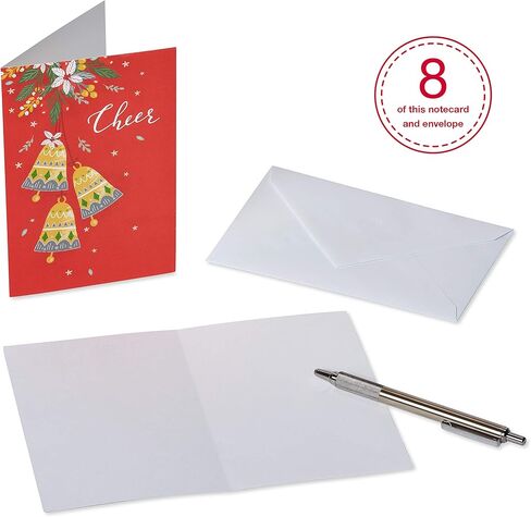 American Greetings Blank Christmas and Holiday Cards with Envelopes, Traditional Holiday Designs (48-Count) in Saudi Arabia