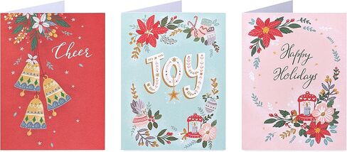 American Greetings Blank Christmas and Holiday Cards with Envelopes, Traditional Holiday Designs (48-Count) in Saudi Arabia