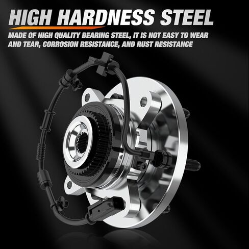 Nilight Front Wheel Hub and Bearing Assembly for Chevy Impala Monte Carlo, Cadillac DTS Eldorado Seville, Buick Century, Pontiac Grand Prix Bonneville 1997-2009 5 Lug w/ABS, OEM 513121 in Saudi Arabia