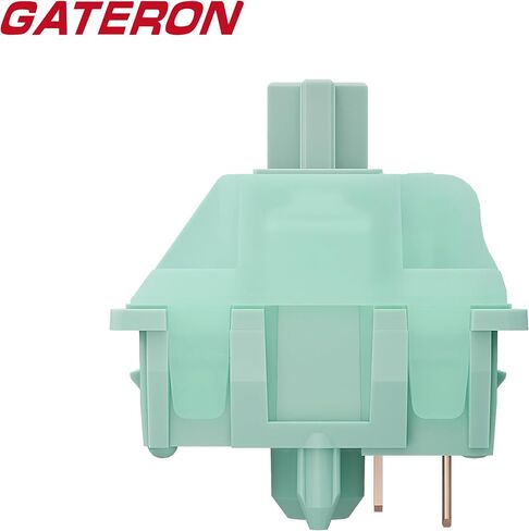 مفاتيح GATERON Goldenrod Yellow Pro للوحة المفاتيح الميكانيكية MX، 5 دبابيس خطية/55gf/مشحم مسبقًا/مقبس LED/مفاتيح طويلة العمر (10 قطع) in Kuwait