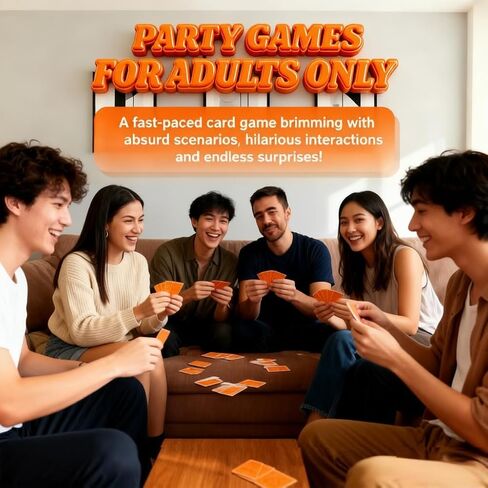 The Grown Up Go Fish! New Gameplay 2026 Version – The Funny Go Fish Card Game You've Always Wanted | Hilarious Party Game for Grown Ups | 67 Cards, 14 Unique Pairs, 10 Special Skill/Trap Cards in Saudi Arabia