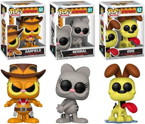 Funko Garfield Pop! Comics Complete Set (3) in Saudi Arabia