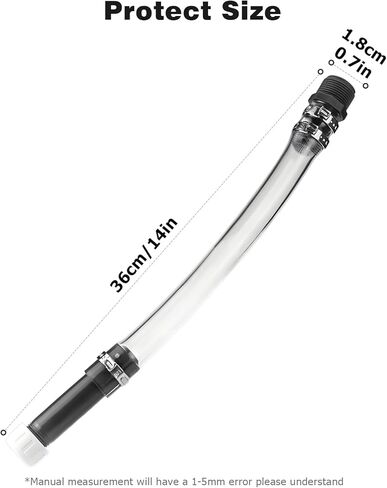 VP Fuel Jug Hose, 2-Pack VP Gas Can Spout compatible with LC2 Jugs Gas Can, 3/5/5.5 Gallon Can Spout Replacement in Saudi Arabia