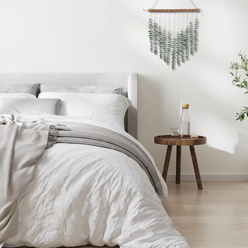 ديكور حمام بوهو من الأوكالبتوس الاصطناعي للتعليق على الحائط ديكور أوراق خضراء وهمية ونباتات كرة خوص على عصا 16.5 بوصة مزرعة ريفية غرفة نوم طبيعية مطبخ حضانة مكتب ديكورات in Kuwait