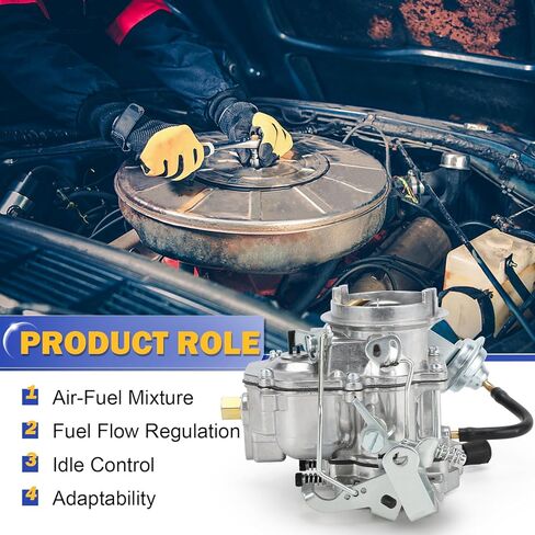 2 Barrel Carburetor with Gaskets for Plymouth models & 1966-1973 Dodge Chrysler 318 Carb V8 5.2L Truck with 318 engine Carb Manual Choke in Saudi Arabia
