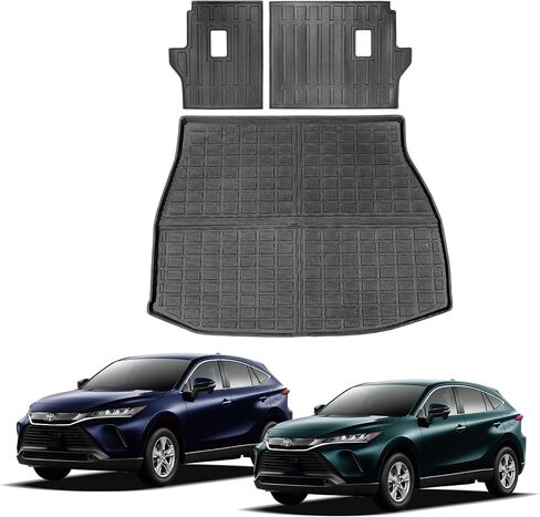Car Floor Mats & Cargo Trunk Liners Compatible for Honda Accord 2022 2021 2020 2019 2018 All-Weather Rubber Mat Protection Black in Saudi Arabia