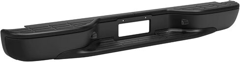 مجموعة المصد الخلفي من الفولاذ الأسود من MOSTPLUS متوافقة مع مصدات 1999-2006 Chevy Silverado GMC Sierra 1500 الكاملة للخلف in Saudi Arabia