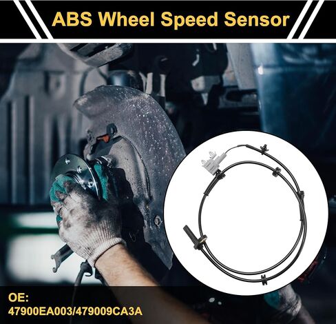 ABS Wheel Speed Sensor ABS Sensor No.47900EA003/479009CA3A for Nissan Xterra 2005-2010 for Nissan Xterra 2012-2015 1 Pc Rear Left Right in Saudi Arabia