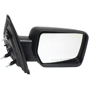 مرآة طاقة جانبية للركاب من Kool Vue لسيارة Ford F-150 2009-2014، مرآة زينة للسيارة بدون ضوء إشارة، مراقب البقع العمياء، مصباح الذاكرة والبركة، مزخرفة in Kuwait