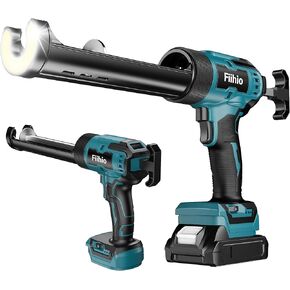 مسدس السد لبطارية ماكيتا 18 فولت، مسدس السد الكهربائي خالي من التنقيط مع ضوء LED، 4 سرعات قابلة للتعديل، مسدس السد اللاسلكي 10 أونصة/300 مل للتعبئة والختم وكسر وظيفة الغراء على الفور (الأداة فقط) in Kuwait