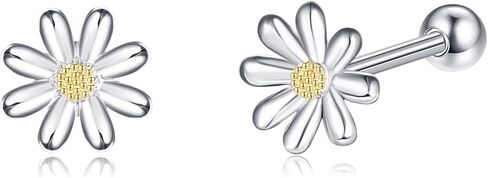 MONGAS Gingerbread Man Earrings Sterling Silver Gingerbread Man Screw Back Stud Earrings Christmas Gingerbread Man Jewelry For Women in Kuwait