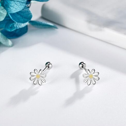 MONGAS Gingerbread Man Earrings Sterling Silver Gingerbread Man Screw Back Stud Earrings Christmas Gingerbread Man Jewelry For Women in Kuwait