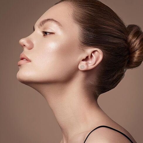 MONGAS Gingerbread Man Earrings Sterling Silver Gingerbread Man Screw Back Stud Earrings Christmas Gingerbread Man Jewelry For Women in Kuwait