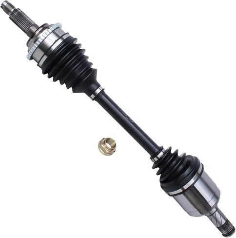Detroit Axle - 4Cyl Front Left CV Axle for 06-09 Ford Fusion, 03-08 Mazda 6, 06-09 Mercury Milan, 2003 2004 2005 2006 2007 2008 2009, Driver Side CV Axle Assembly Replacement in Saudi Arabia