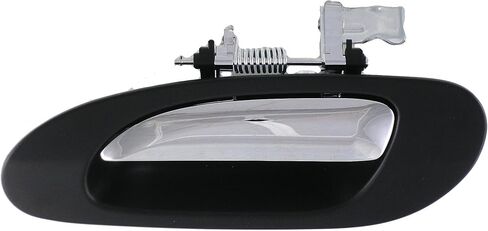 Dorman 81935 Rear Driver Side Exterior Door Handle Compatible with Select Acura Models, Chrome Lever and Black Housing in Saudi Arabia