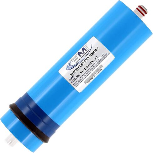 300 GPD غشاء التناضح العكسي بدون خزان | استبدال فلتر المياه بغشاء RO بدون خزان لنظام تنقية المياه بالتناضح العكسي | توافق عالمي 3 × 12 بوصة | صنع في الولايات المتحدة الأمريكية in Kuwait