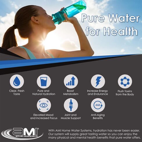 300 GPD غشاء التناضح العكسي بدون خزان | استبدال فلتر المياه بغشاء RO بدون خزان لنظام تنقية المياه بالتناضح العكسي | توافق عالمي 3 × 12 بوصة | صنع في الولايات المتحدة الأمريكية in Kuwait