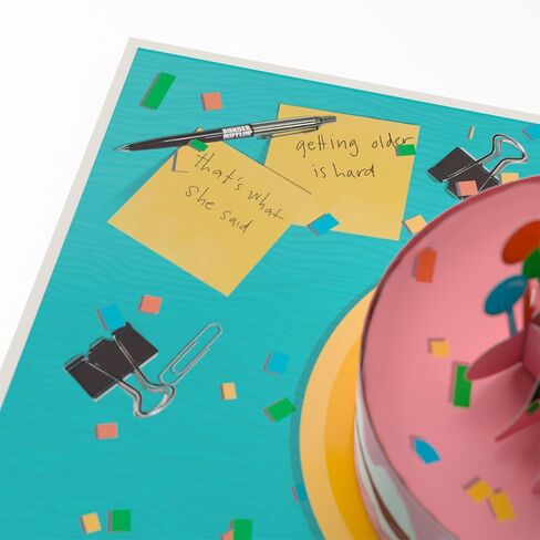 Lovepop Happy Birthday Pop-Up Card for Her and Him - 3D The Office Birthday Greeting Cards for Boys, Girls, Men, Women - Boom. Roasted. - 5" x 7" Michael Scott - Blank Note Card & Envelope Included in Saudi Arabia