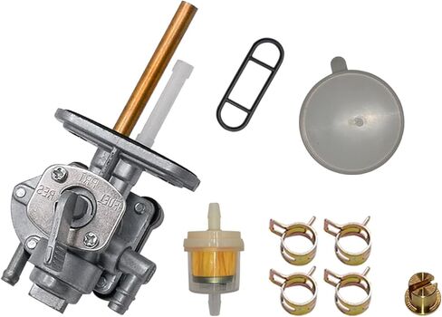 مكربن ​​KLF300 يناسب مكربن ​​Kawasaki BAYOU KLF 300 KLF300A KLF300B KLF300C 1986-1995 1996-2005 4X4 4 السكتة الدماغية ATV مع صمام الوقود بيتكوك in Saudi Arabia