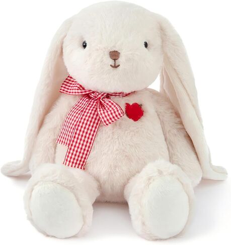 11.4" Small Teddy Bear with Heart Cute Brown Teddy Bear Stuffed Animals for Valentines Day Soft Bear Plushie Toy Stuffed Bear Plush Gifts for Girlfriend Kid in Kuwait