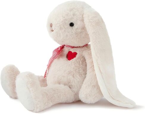 11.4" Small Teddy Bear with Heart Cute Brown Teddy Bear Stuffed Animals for Valentines Day Soft Bear Plushie Toy Stuffed Bear Plush Gifts for Girlfriend Kid in Kuwait