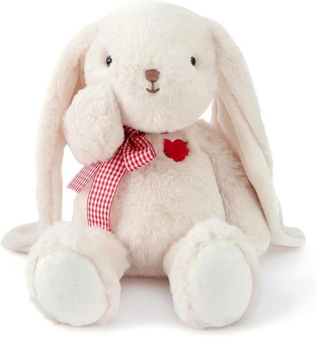 11.4" Small Teddy Bear with Heart Cute Brown Teddy Bear Stuffed Animals for Valentines Day Soft Bear Plushie Toy Stuffed Bear Plush Gifts for Girlfriend Kid in Kuwait