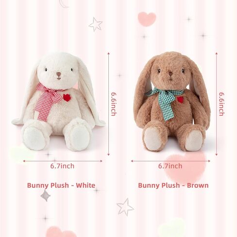 11.4" Small Teddy Bear with Heart Cute Brown Teddy Bear Stuffed Animals for Valentines Day Soft Bear Plushie Toy Stuffed Bear Plush Gifts for Girlfriend Kid in Kuwait