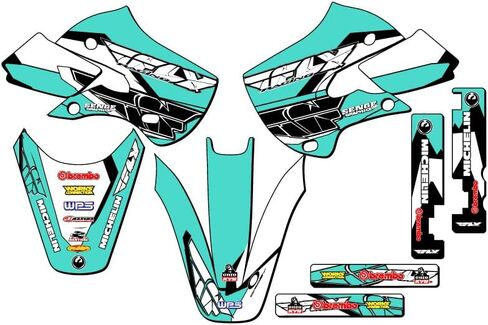 2000-2009 DRZ 110 13 Fly Pink Senge Graphics Base Kit Compatible with Suzuki in Saudi Arabia