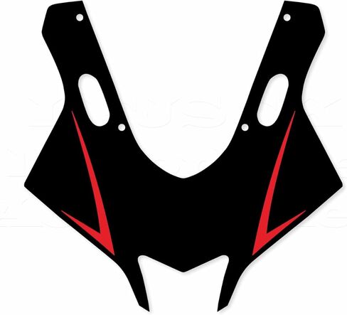Motorcycle Front Fairing Reflective Stickers – Waterproof Decals Compatible with Yamaha YZF R3 2019-2022 (Red) in Saudi Arabia
