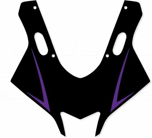 Motorcycle Front Fairing Reflective Stickers – Waterproof Decals Compatible with Yamaha YZF R3 2019-2022 (Red) in Saudi Arabia