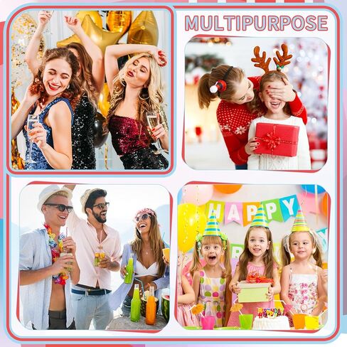 8 Tulle Tutu Costume Set for Women, Striped Knee Socks Tutu Skirt Stretchy Gloves Headband Necklace Bracelet Glasses in Saudi Arabia