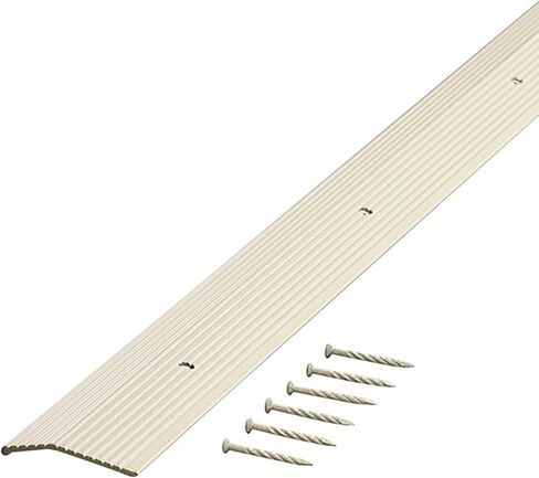 M-D Building Products 43856 1-3/8 in. X 72 in. Pewter Aluminum Carpet Trim w/Screw Nails in Saudi Arabia