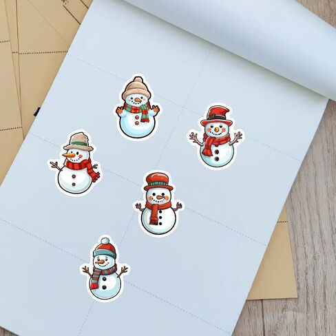 500PCS 1Inch Gold Foil Stamping Christmas Stickers - Self-Adhesive PP Labels | for Gift Wrapping, Scrapbooking, Party Decor | Ideal for Holidays, Birthdays, DIY & Crafts in Saudi Arabia