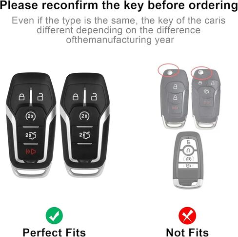 for Ford Key Fob Cover, Soft TPU Keys Protector Bling Key Fob Keychain for Explorer Mustang Fusion F150 Edge Lincoln MKZ MKC Nautilus, Gold Pink in Saudi Arabia