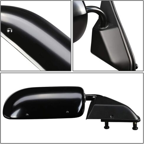 Auto Dynasty GM1320177 GM1321177 Pair OE Style Manual Side View Door Mirror Compatible with Chevy GMC C/K Suburban 88-00 in Saudi Arabia