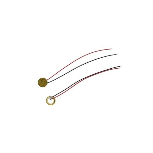 10pcs 12/15/18/20/27/35MM/50MM Buzze Piezoelectric Piezo Ceramic Copper Sheet Sounder Sensor Trigger Drum Disc with Copper Wire(18MM) in Saudi Arabia