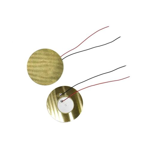 10pcs 12/15/18/20/27/35MM/50MM Buzze Piezoelectric Piezo Ceramic Copper Sheet Sounder Sensor Trigger Drum Disc with Copper Wire(18MM) in Saudi Arabia