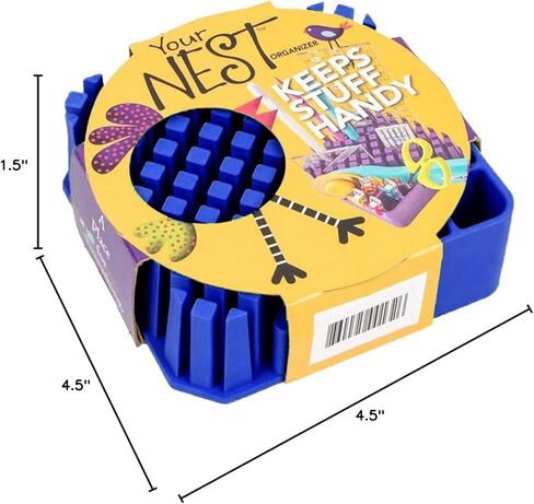 Your Nest Craft Organizer for Rulers, Scissors, Rotary Cutters and desktop accessories, made in the USA - Martin Purple in Saudi Arabia
