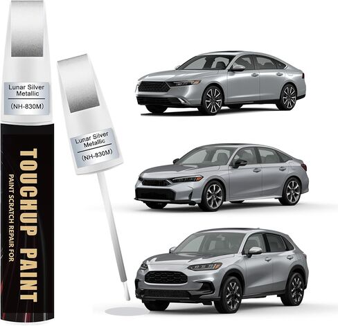 Radiant Red Metallic(R-569M) Car Paint Touch Up Pen Compatible with Honda,2-In-1 Color Accurate Touch Up Car Scratch Repair Paint Match Honda Series Automotive Scratch Remover for Nicks & Chips Repair in Saudi Arabia